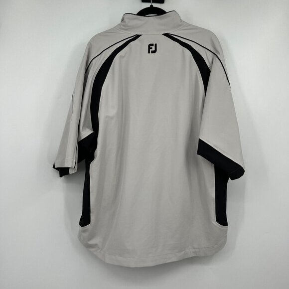 Spanish Hills CC Camarillo Ca FJ DryJoys 1/2 Zip S/S Tour Collection Jacket SZ L - Picture 7 of 9